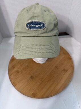 Life is Good Sage Green Ball Cap O/S